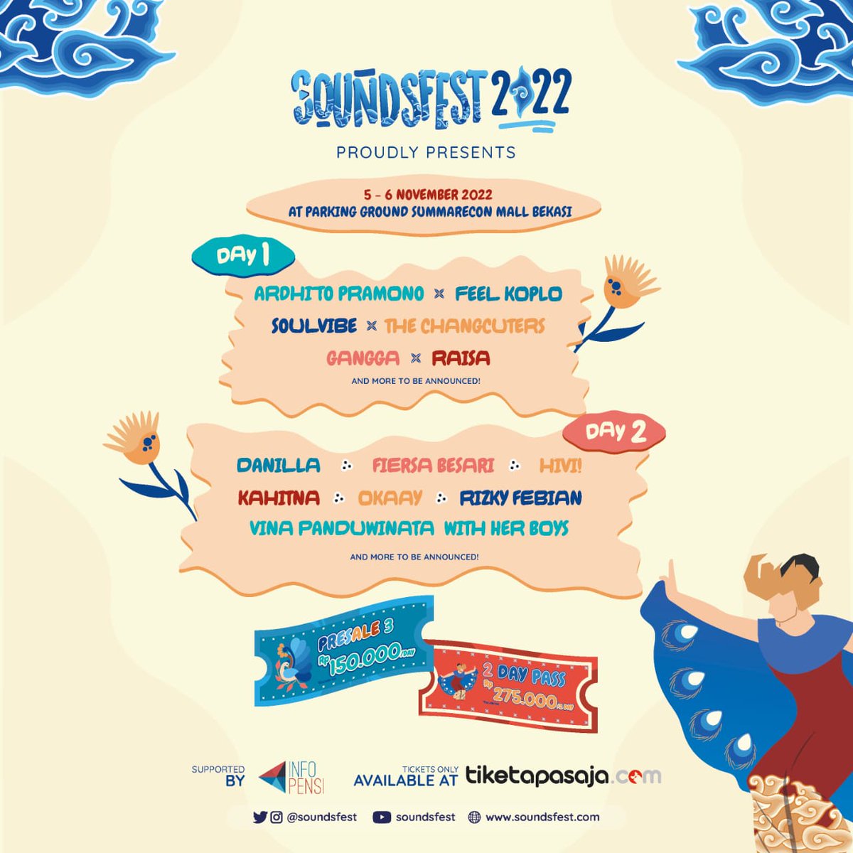 InfoPensi's tweet photo. #infopensi
SOUNDFEST 2022 https://t.co/sDjfbYQJO9