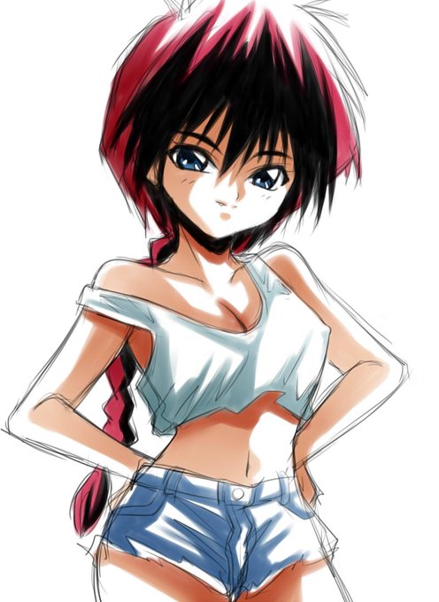 この間の小鉄の大冒険の凛を軽く塗りました。 