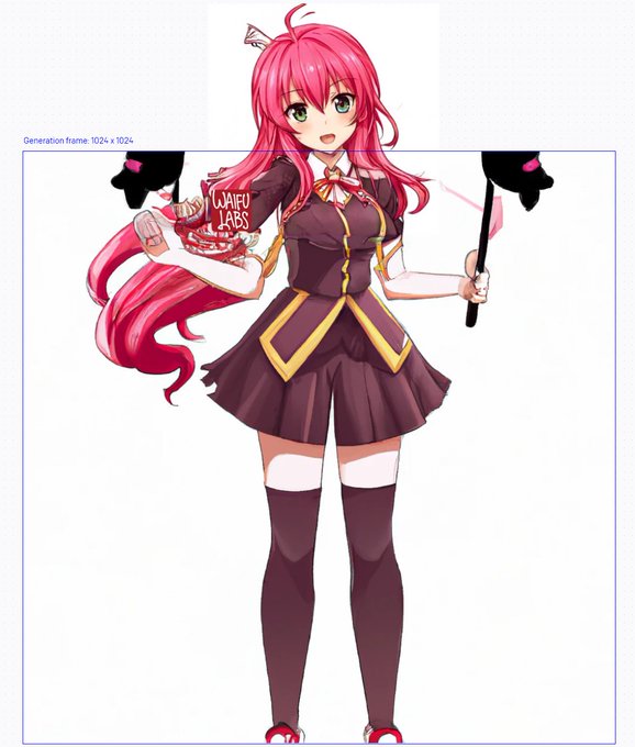 とうとうwaifulabs画像から下を生やす技術が開発された 