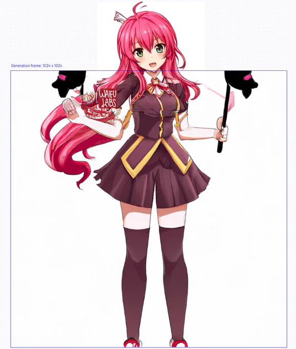 とうとうwaifulabs画像から下を生やす技術が開発された 
