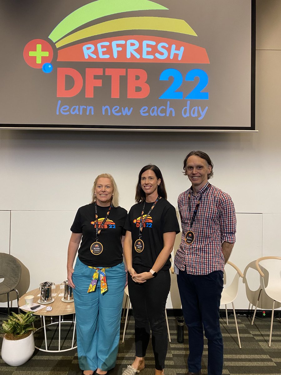 BrookeCee1010's tweet photo. Now what?! So excited to have been at #DFTB22 and even giving a presentation in the vascular access: the sharp end block with some amazing experts!!
Have certainly come away so excited by all the people I met and heard talk. Can't wait to see what is next #DFTB https://t.co/hiimBmLYjd