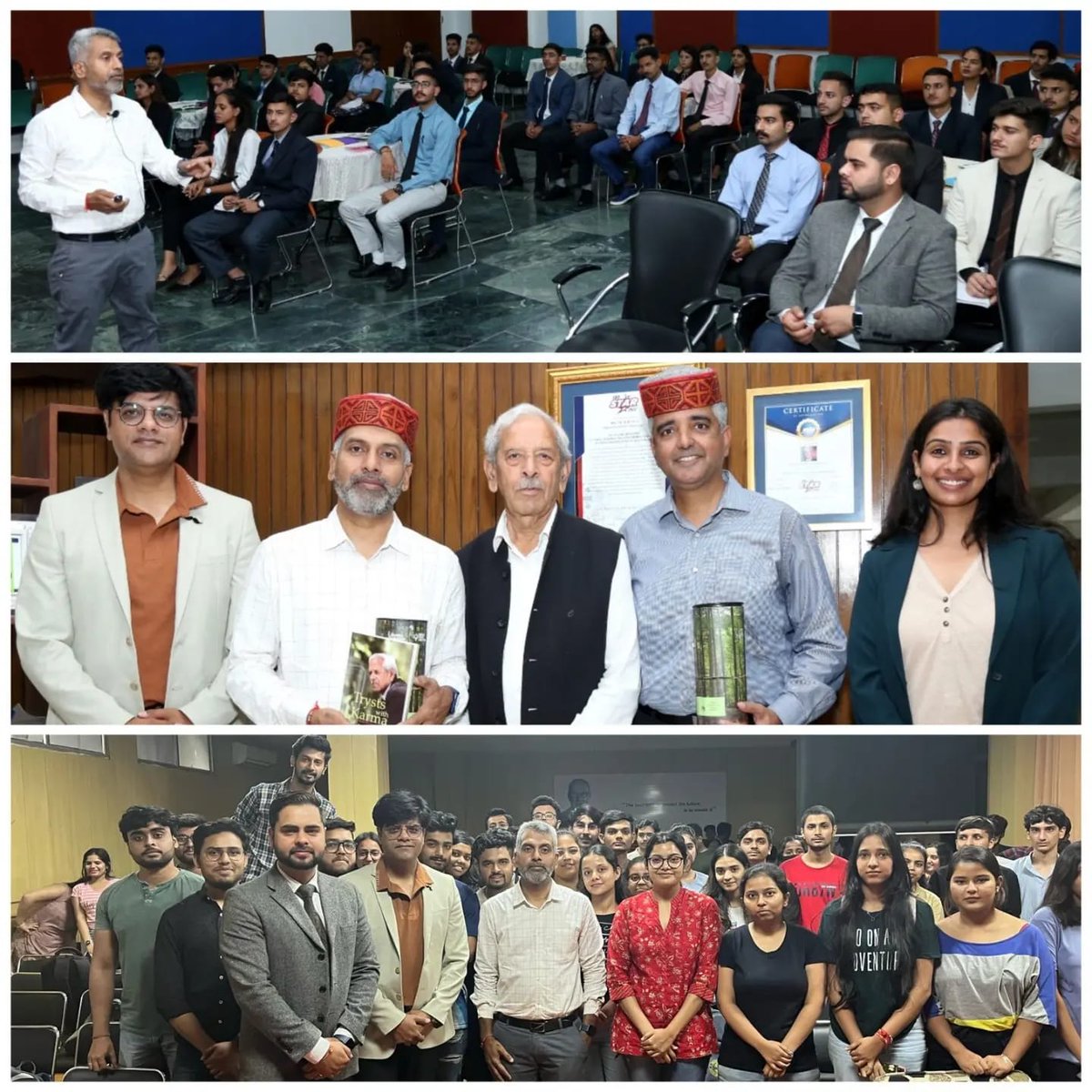 ShooliniUniv's tweet photo. On-going #SPRINTProgram at #Shoolini! ๐ฏ
Shoolinians are all charged up to learn new things and hone their #softskills at our powerful SPRINT sessions.
Our focus on soft skills & team building enhances the overall personality and confidence of our students.
#MBA #Placements https://t.co/sLlJ6j9Yy9