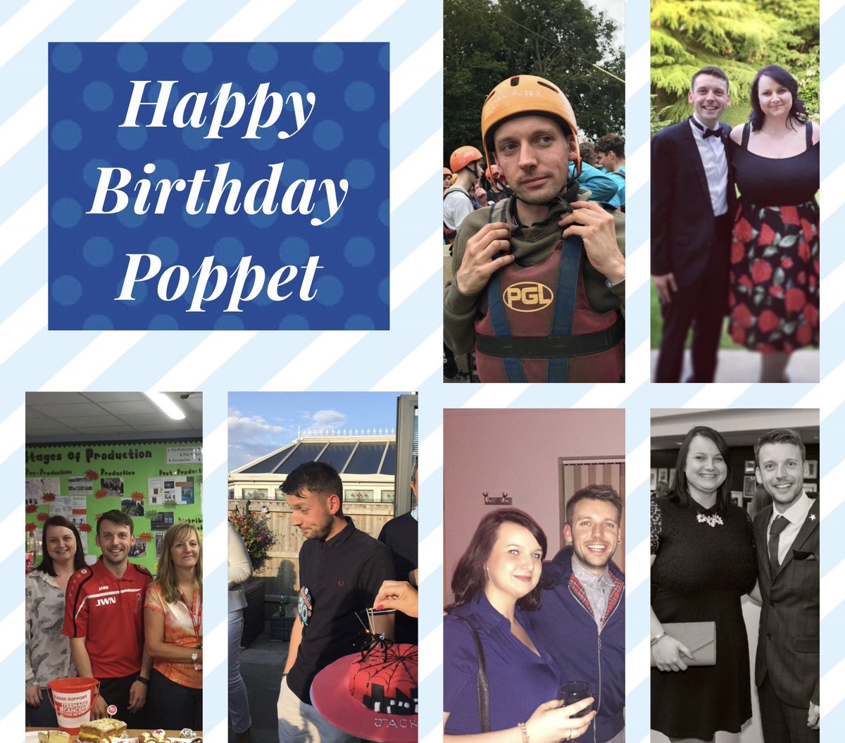 HumTHD's tweet photo. Happy Birthday to one of the most thoughtful people that I know, have the best day Poppet! 💙 @Mr_JWN https://t.co/PfIduWuRO2