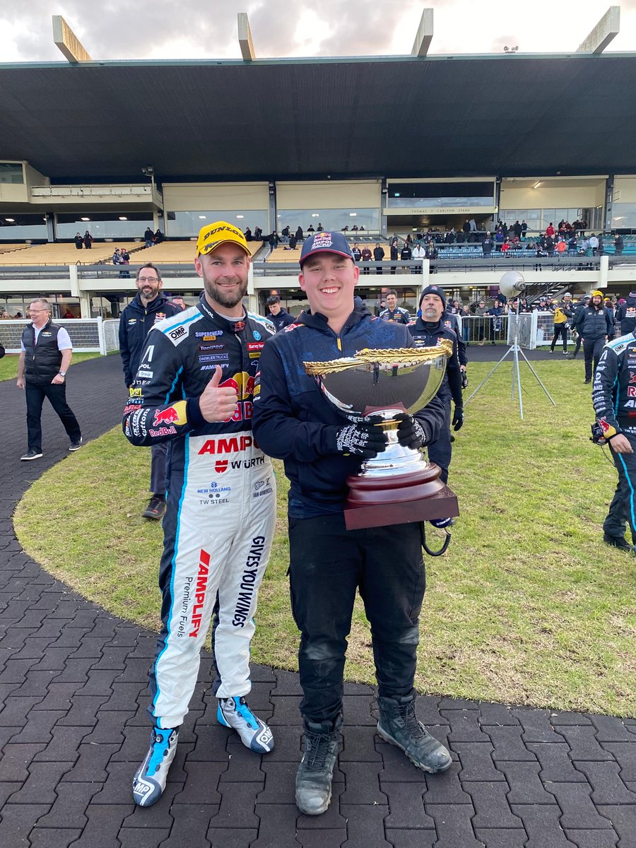vaccofficial's tweet photo. What a ride! VACC second-year automotive apprentice, Aiden Evans hit the track at Sandown for a Triple Eight Racing experience – all thanks to Chamber corporate partner @SpiritSuperAu: https://t.co/LBoDgp72no #automotiveapprenticeships #vaccofficial #skills #spiritsuper https://t.co/YI0vO9EtkS
