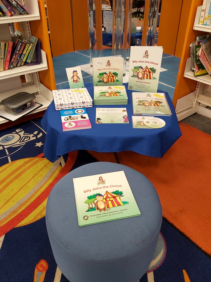 musicaudiostory's tweet photo. Houston we have a problem!

Billy Joins the Circus lands in #ColliersWoodLibrary but there's a slight problem... Read Anna Christina's blog post to find out what happened at the library last week! 🤣

➡️ https://t.co/gvswz3NJyO

#blog #library #blogger #picturebooks #BJTC #books https://t.co/VZkndfSmd3