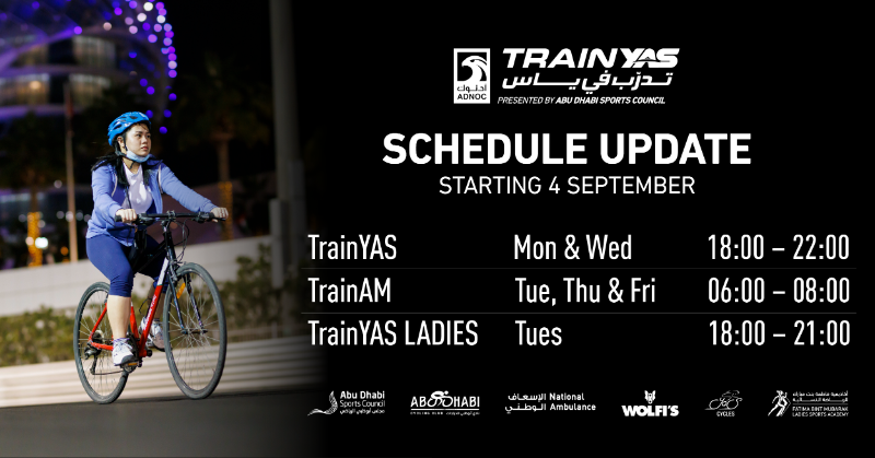 ymcofficial's tweet photo. ๐ข #TrainYAS Update: Returning to our regular schedule!
As of September 4, the timings of our health and fitness sessions will be as follows:
#TrainYAS
๐ MON | WED
๐ 6 PM - 10 PM
#TrainAM
๐ TUE | THU | FRI
๐ 6 AM - 8 AM
#TrainYASLadies
๐ TUE
๐ 6 PM - 9 PM