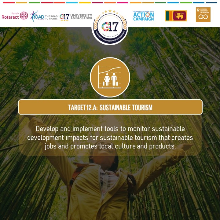 kandyrotaract's tweet photo. #G17
#UAC
#Road2Rights
#SDGs
#ActionToImpact
#Act4SDGs
#12thSDG
#Target12.A
#SustainableTourism
#RACKandy
#OnThe12thStop
#FlipTheScript https://t.co/tfNCeOGSGH