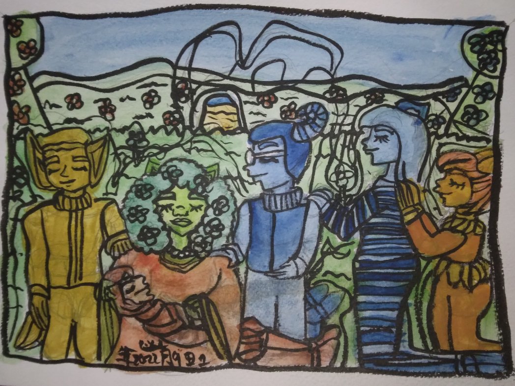 CherishYork's tweet photo. #Drowgust2022: Day 30: Crest: The Lotus Drow's Power 

@frandaredoodles #drowgust #Drowgust2022 #mossytheundeadlibrariandrow #1stsep2022 https://t.co/rEwLK02ib4