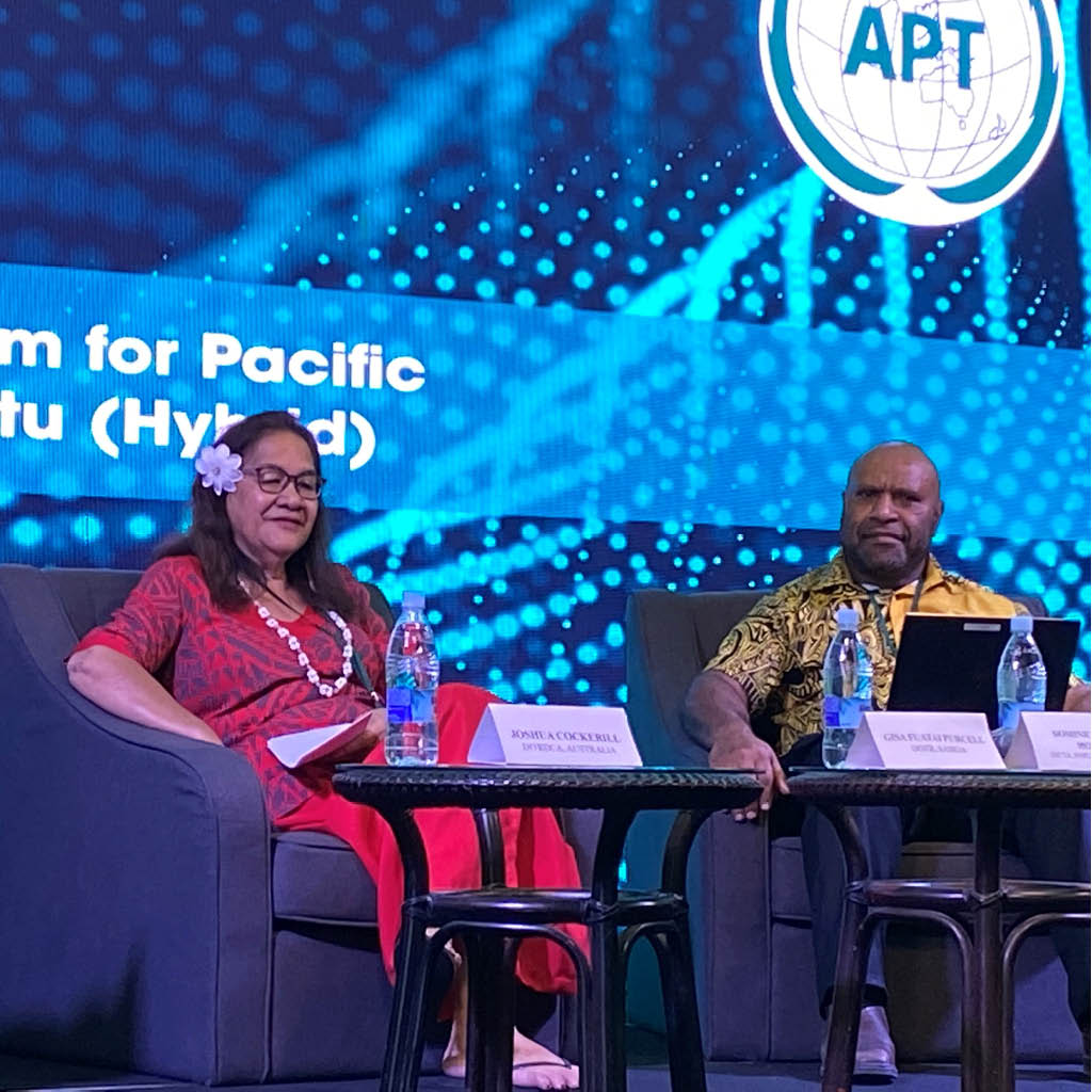 AusGovMediaTech's tweet photo. #Australia is working alongside our Pacific partners to advance regional connectivity at the Policy and Regulation Forum for the Pacific in Vanuatu.
We’re discussing common issues as well as digital transformation, cybersecurity and disaster management #PRFP. https://t.co/166Ss2jXW7