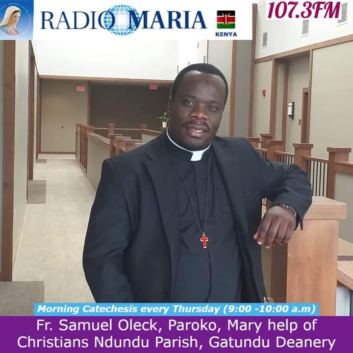 radioMariaNbi's tweet photo. Now on air , The Morning Catechesis with Fr. Samuel Oleck https://t.co/kys1j6SUwU