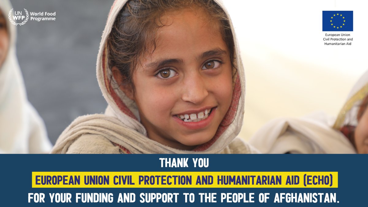 WFP Afghanistan on Twitter: