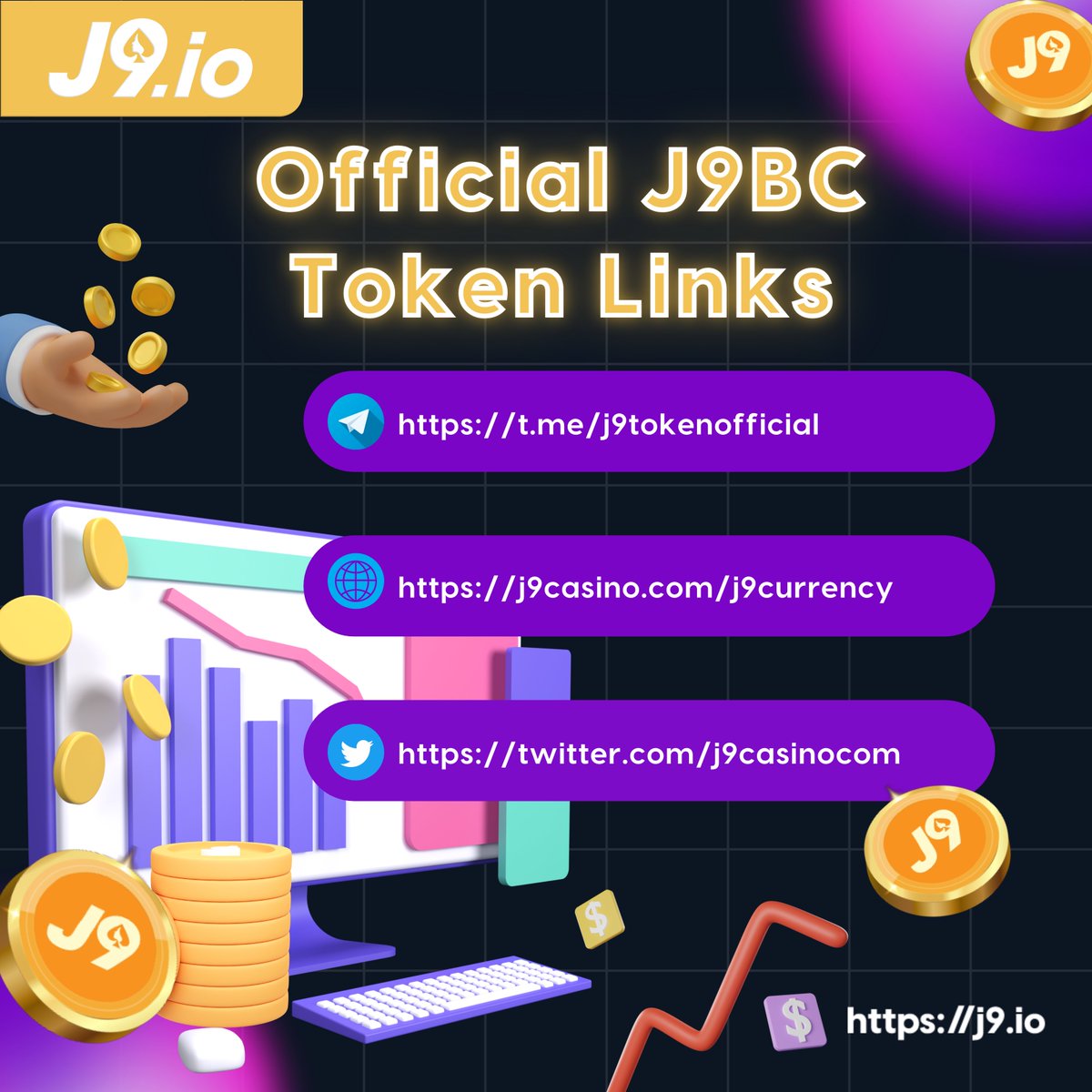j9io_official's tweet photo. The community that bets and stakes together win together! π° Here are links to our wonderful community!
https://t.co/0YDv0SKPXG
https://t.co/u5BPVBjyvB
https://t.co/rbwVd0iQgX
What are you waiting for? Join now!
#J9io #J9BC #WinWithJ9 https://t.co/J6ynyt8B24