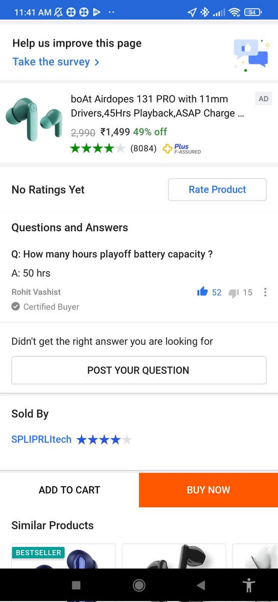 How much time it will take for a review to be on product page after being published please solve this problem in the 1st photo review is published &amp; in the 2nd photo there are not any ratings on the product page please solve this Asap <a href="/Flipkart/">Flipkart</a> <a href="/flipkartsupport/">FlipkartSupport</a>