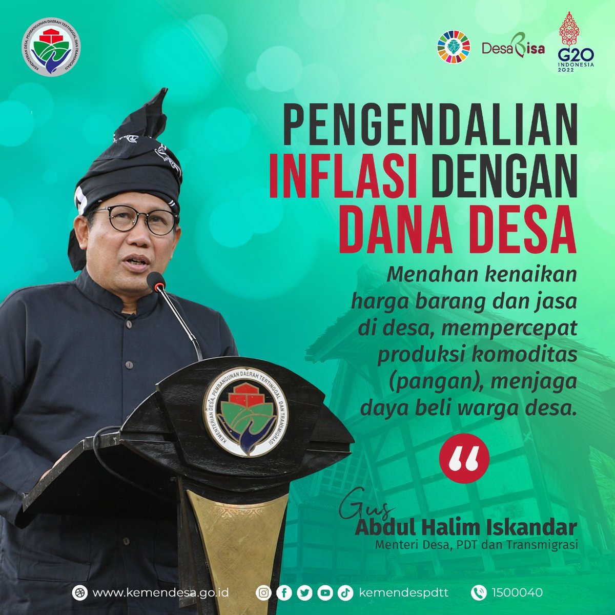 TKP_01981's tweet photo. Dengan Dana Desa, Desa Mampu Kendalikan Inflasi
#Pengendalianinflasi 
#DanaDesa 
@jokowi 
@halimiskandarnu 
@kemendespdtt 
@malik_haramain 
@taufikmadjid71 
@yusradaridesa 
@azzameldzikrie 
@tppkemendes https://t.co/K71Vt6iXPY