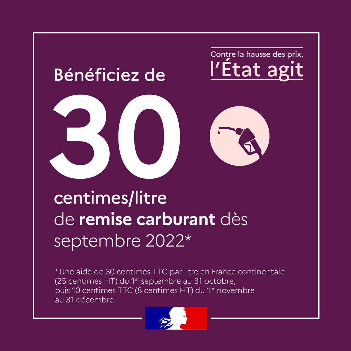 auroreberge's tweet photo. Vérification faite de bon matin entre Coignières et les Essarts-le-Roi : un gain de pouvoir d'achat immédiat avec la baisse du prix des carburants.
👉 30 centimes pris en charge par l'Etat
👉 20 centimes par Total https://t.co/K33lG9mToa