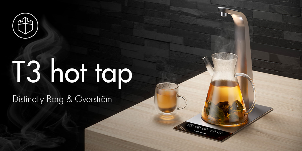 BorgOverstrom's tweet image. Finally, the wait is over! 
Introducing the newest addition in next-generation water tap systems - celebrate the launch of the T3 as our first-ever hot water drinking tap that delivers a perfect temperature for a perfect performance. 

#borgandoverstrom #innovation #tapsystem