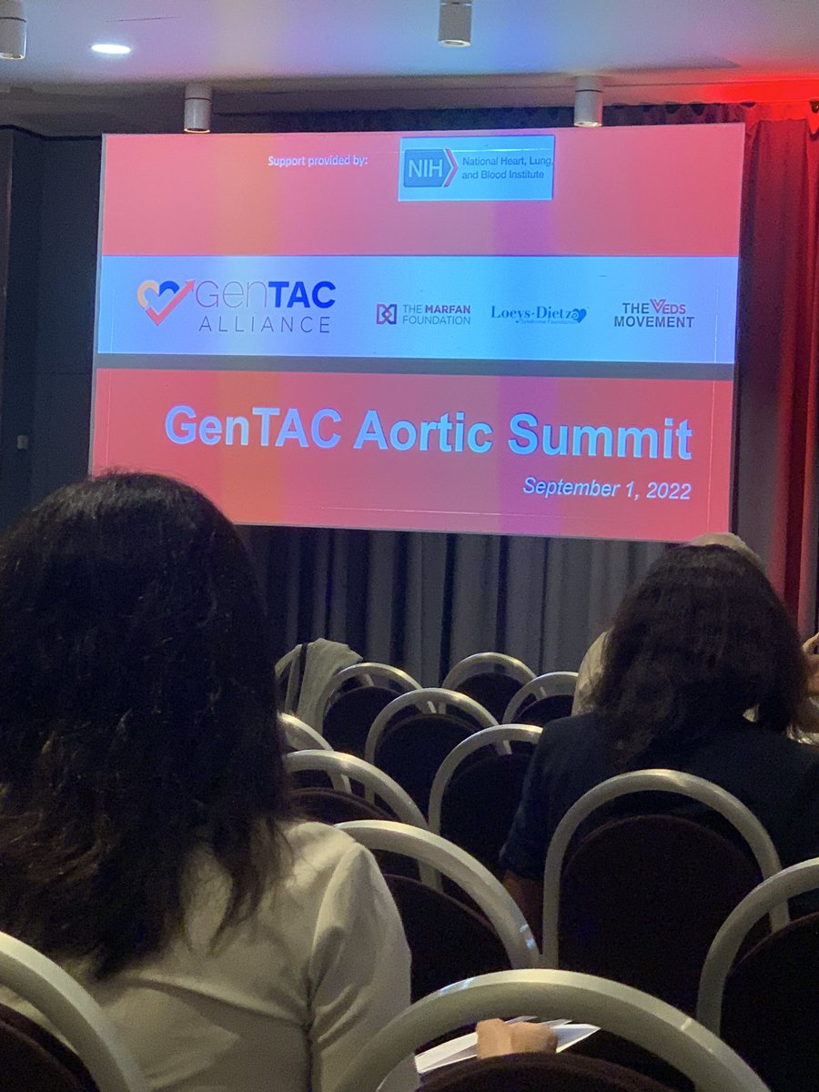 MarfanFdn's tweet photo. Final day of #ScienceinParis: focus on genetic aortic disease via @GenTACAlliance @keaglemd #AortaEd https://t.co/6rFzYhujjO