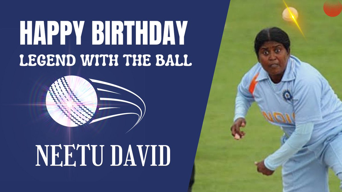 NooshinKhadeer's tweet image. Happy Birthday Legend 🎉 
One of the best left-arm spinners of 
all time #NeetuDavid 🎂 
@BCCIWomen
