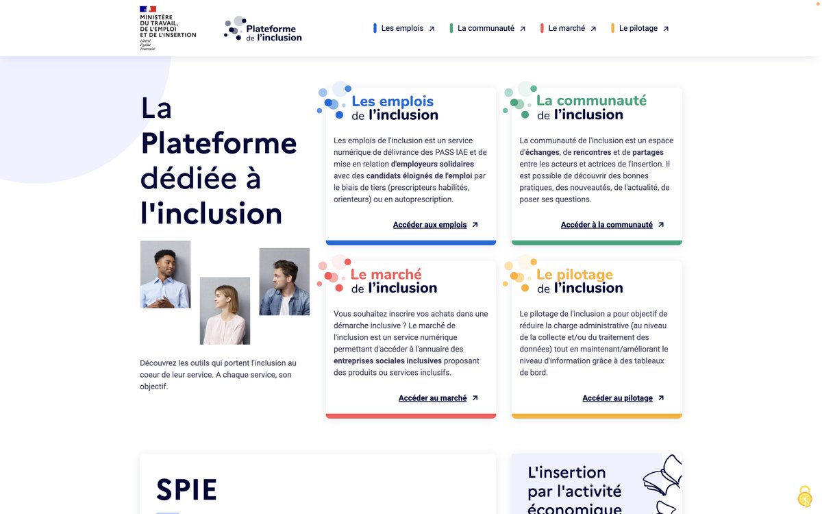 📣 Après avoir été cofondateur/CTO du GIP Pix pendant + de 5ans, j'officie désormais en tant que CTO du nouveau GIP Plateforme de l'inclusion, dont la finalité est de concourir par le numérique à faciliter l'insertion des personnes éloignées de l'emploi. legifrance.gouv.fr/jorf/id/JORFTE…