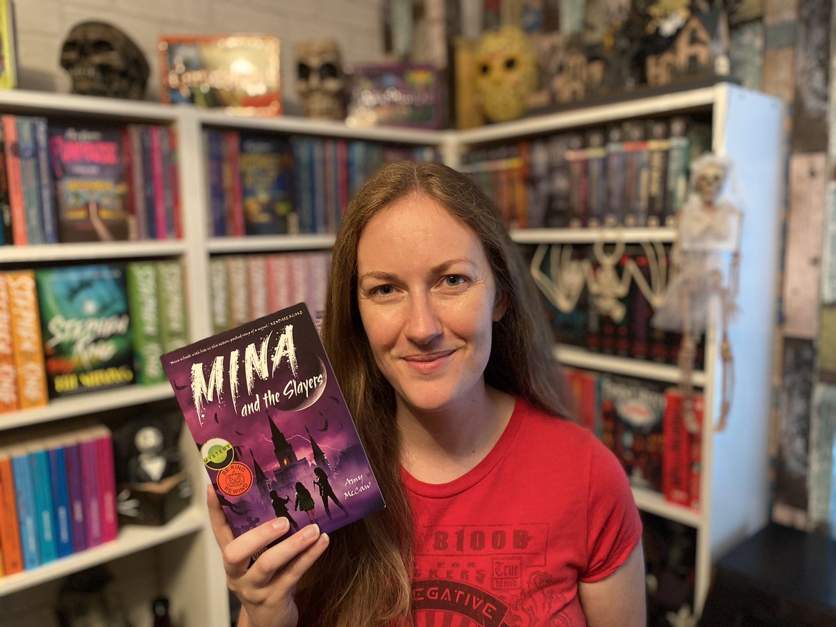 YAundermyskin's tweet photo. Mina and the Slayers is out today!

Thank you so much to the booksellers and readers who made this possible by supporting Mina and the Undead.

Special thanks to Team Mina, @publishinguclan, @sansawicka, @gray_books, @hazelhreads, @fred_gambino, @CharRothwell and @Alphabeckles ❤️ https://t.co/NaDkaYzQqy