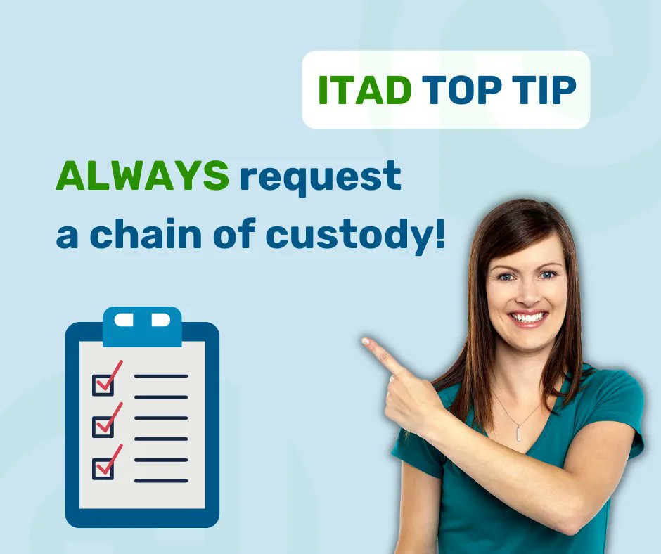 Always request a Chain of Custody...

Every ITAD process should cover several key areas including traceability, software, logistics and verification.

For more information on how we can help, get in touch: buff.ly/3Q8LfJb