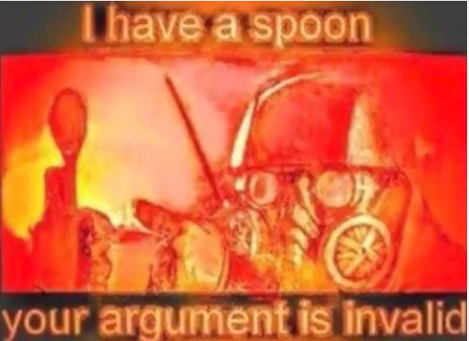 KaliningradG's tweet photo. spoon gang rise up https://t.co/6YAk16yShK