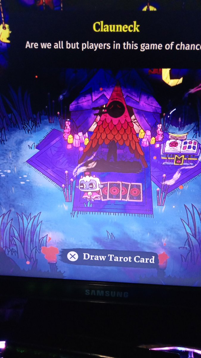 Playing cult of the lamb on stream for the first time come hangout twitch.tv/jyrodraws