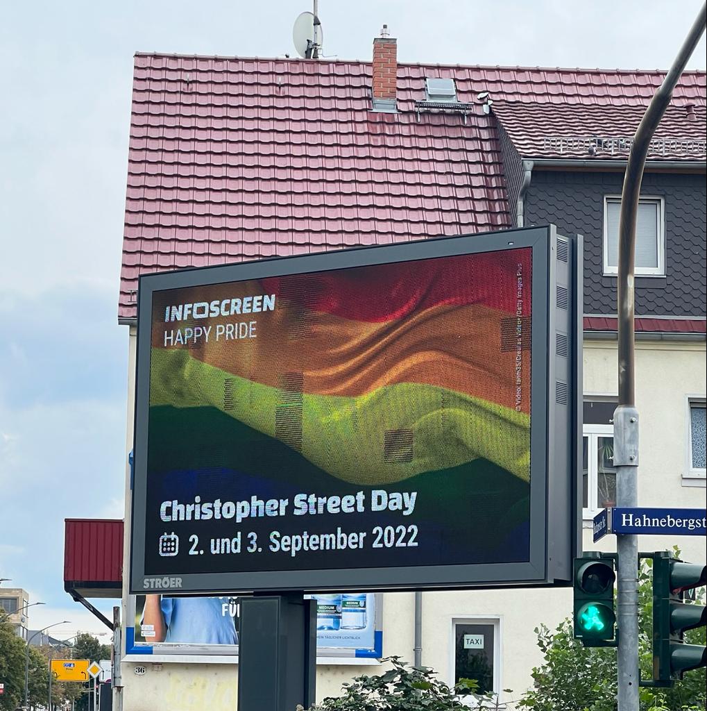 Wir bedanken uns bei der  <a href="/stadt_dresden/">Stadt Dresden</a> für diese Überraschung 🥰🏳️‍🌈