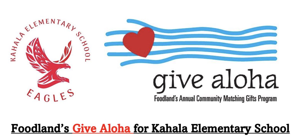 KahalaElem's tweet photo. During the whole month of September, present your Maikaʻi card to a cashier at any Foodland, and tell them the dollar amount that you would like to donate to KES using our code: 77615. For more information, refer to the flier that was sent home with your child. Mahalo! https://t.co/w0SAbJVQEU