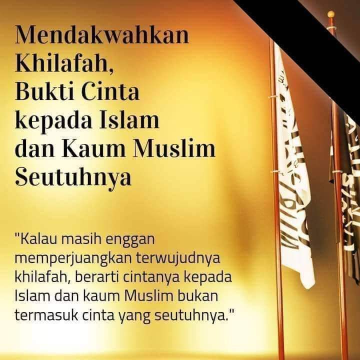 Semoga kita termasuk dalam golongan muslim/muslimah yang tetap istiqamah mengambil peran dalam perjuangan Islam secara kaffah (menyeluruh)