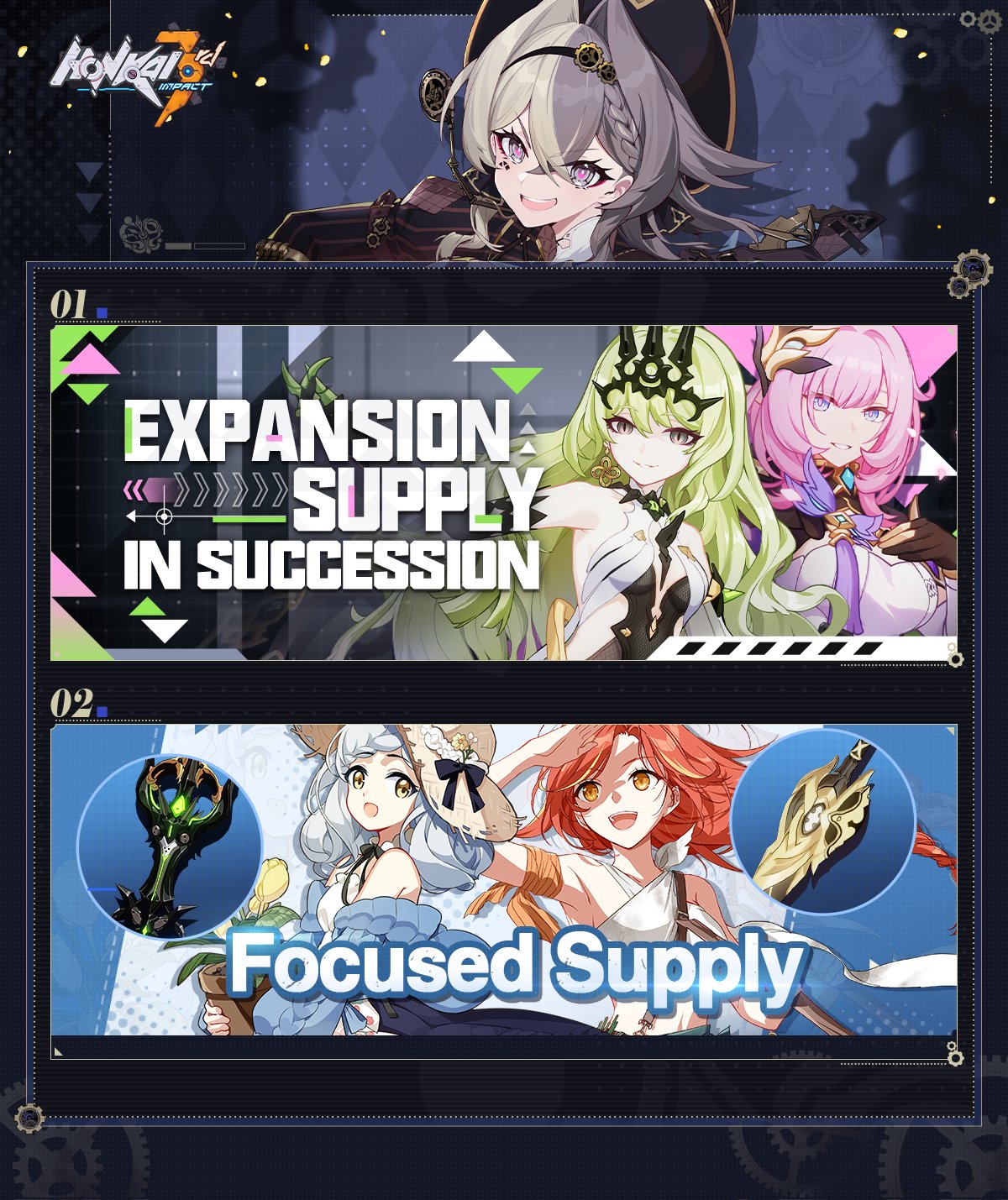 Honkai Impact 3rd on Twitter "☆☆ Weekly Event Update ☆☆ From SEP 2