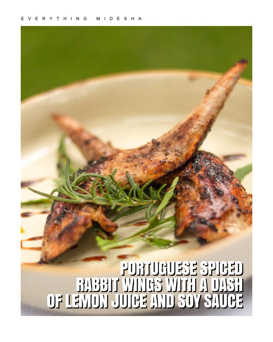 Midesha_ZW's tweet photo. Our Portuguese  Spiced Rabbit Wings are a Winner! You should Try them😊 https://t.co/gvxjE1vbyG