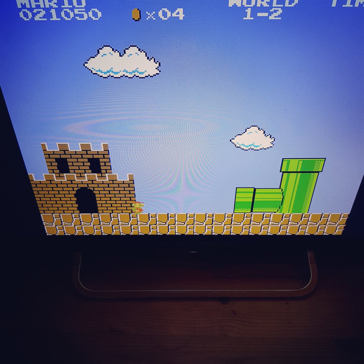 Doramusicana's tweet photo. Having some good old 90s fun with my buddy Mario 😍 🐢 #90sfun #nintendo #mario #Nostalgia https://t.co/hE92LdDjS7