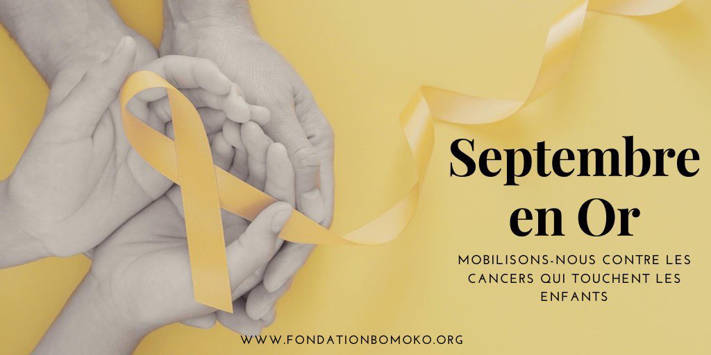 Bon mois de septembre à tous! Ce mois est dédié à la lutte contre les #cancers qui touchent les enfants 🎗

Connaissez-vous une /des structure(s) qui mène.nt ce combat en #RDC ? Pourriez-vous les tagguer afin de faire connaître leur travail ⭐️ #UrgenceCancerEnfant