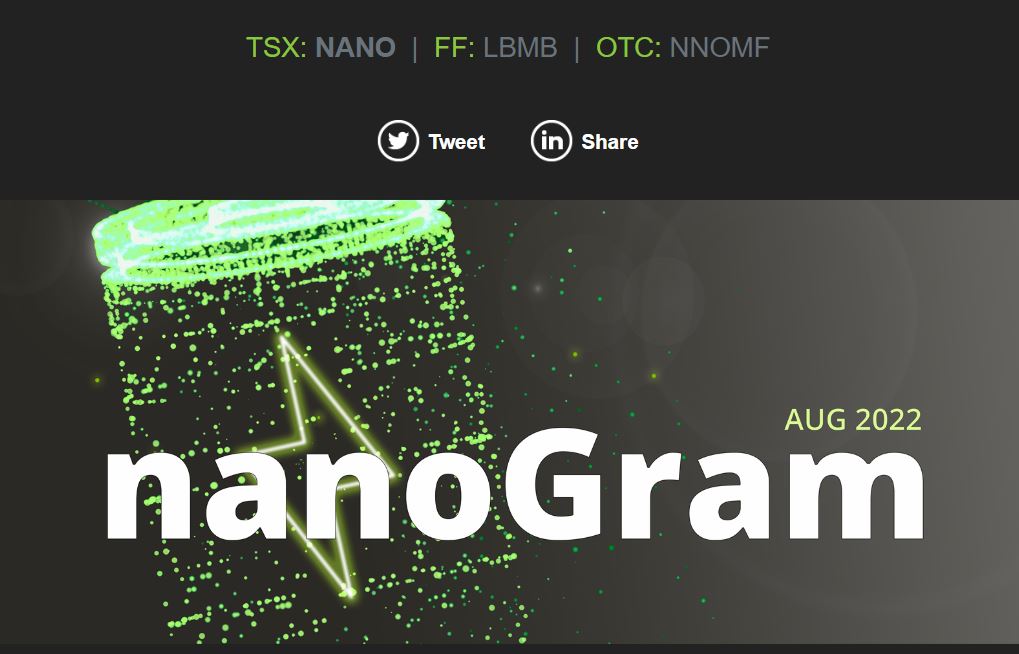 lami125li's tweet photo. #Dan_Blondal #CEO of #nanoone $NNOMF keeps us updated about the companies progress over the last months.
We've been busy πππ: https://t.co/dXlk8EMkvd
#cathode #cathodecoating #battery #batteries #EV #batterymaterials #automotive #onepotprocess #m2cam https://t.co/T1VREWP54O