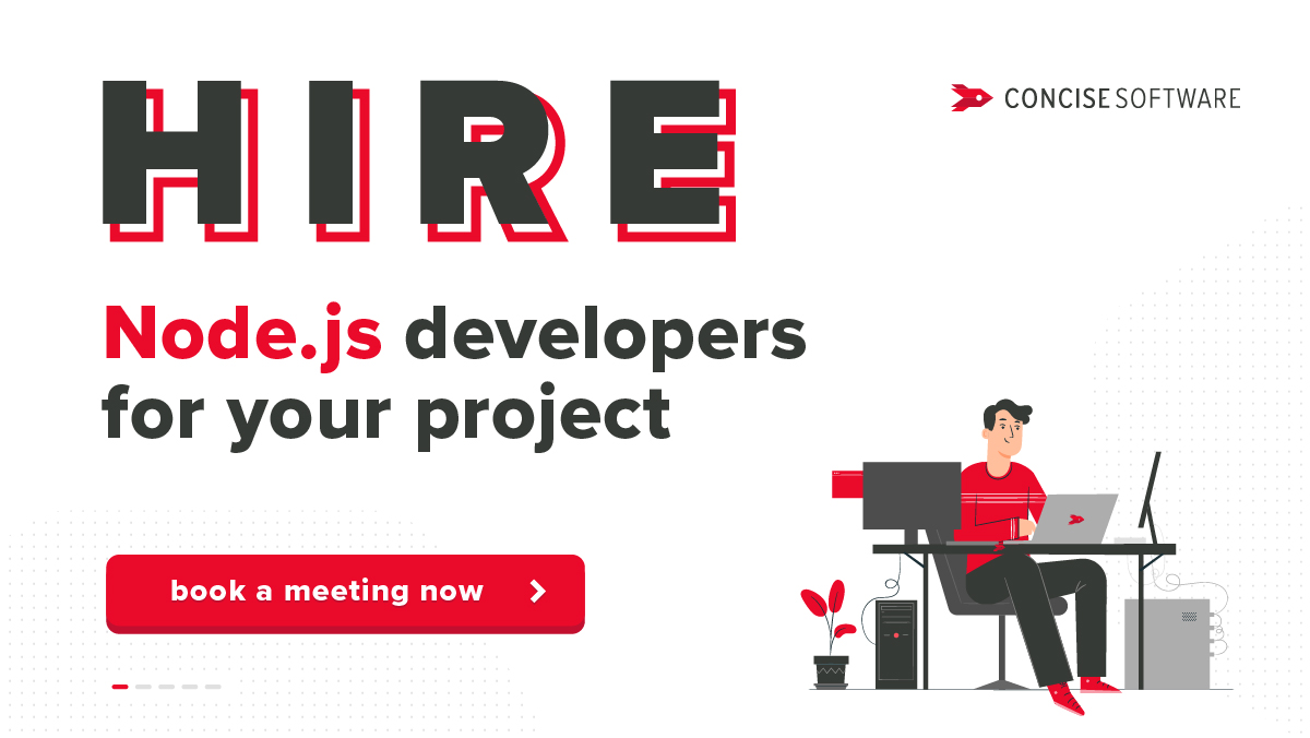concisesoftware's tweet photo. Hire Node.js developers for your project!
Team up with us to hire experienced Node.js developers, that will help you create, develop or take your project to the next level.
#node #nodejs #nodejsdevelopment #hireadeveloper #hirenodejsdeveloper #teamextension #webdevelopment https://t.co/TJRHXLUsiq