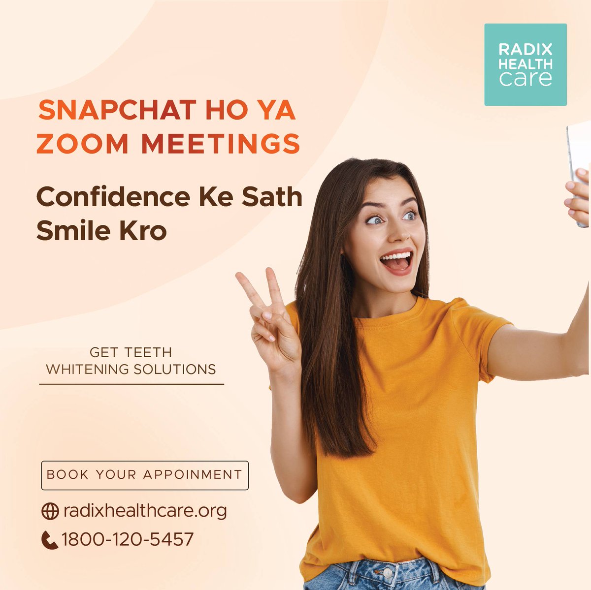 radixhealthcare's tweet image. Get teeth whitening solutions

To book an appointment call 1800-120-5457 or visit radixhealthcare.org

#radixhealthcare #teethwithening #teeth #tooth #dental #hospital #delhi #india