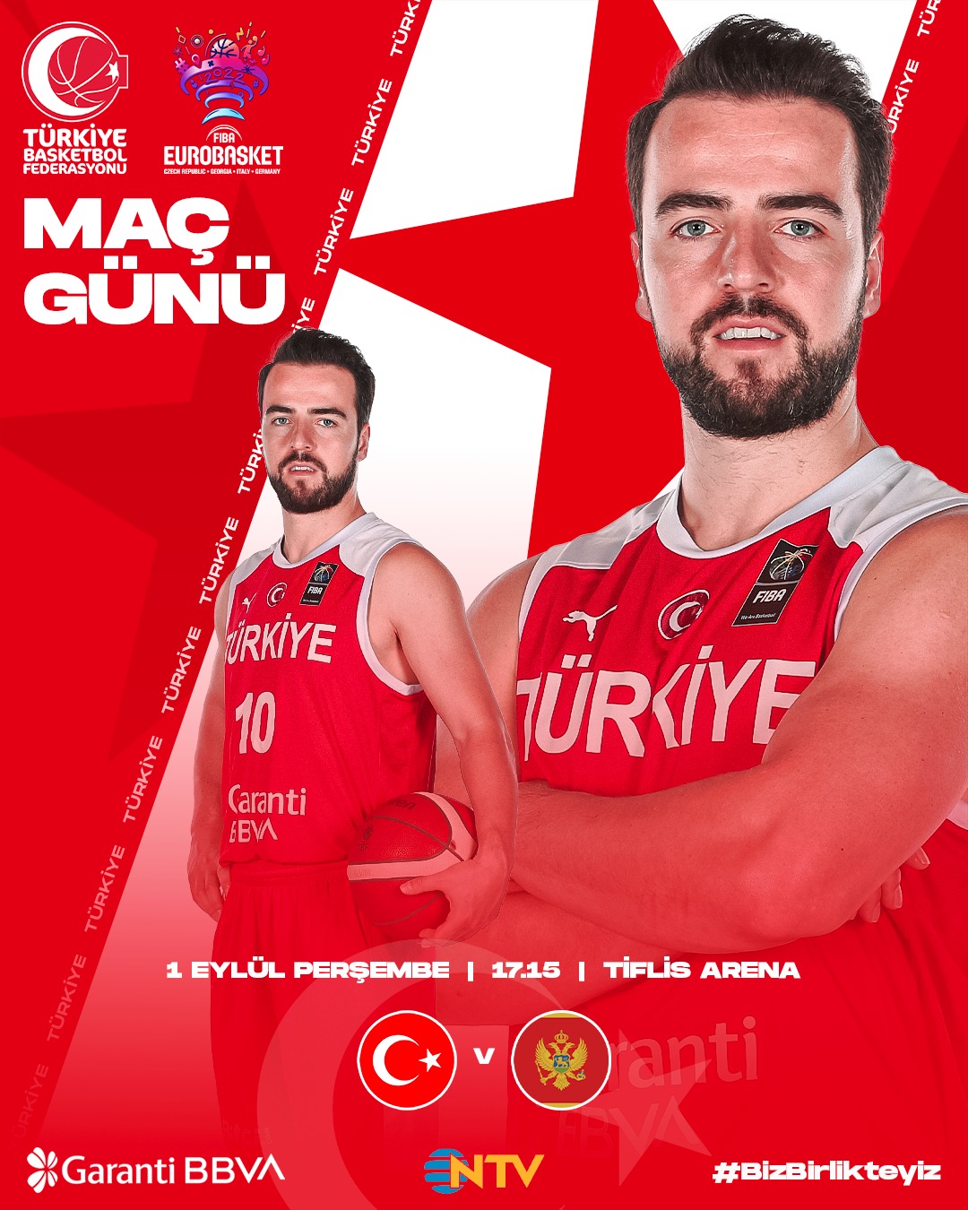 Türkiye Karadağ maçı maç görseli