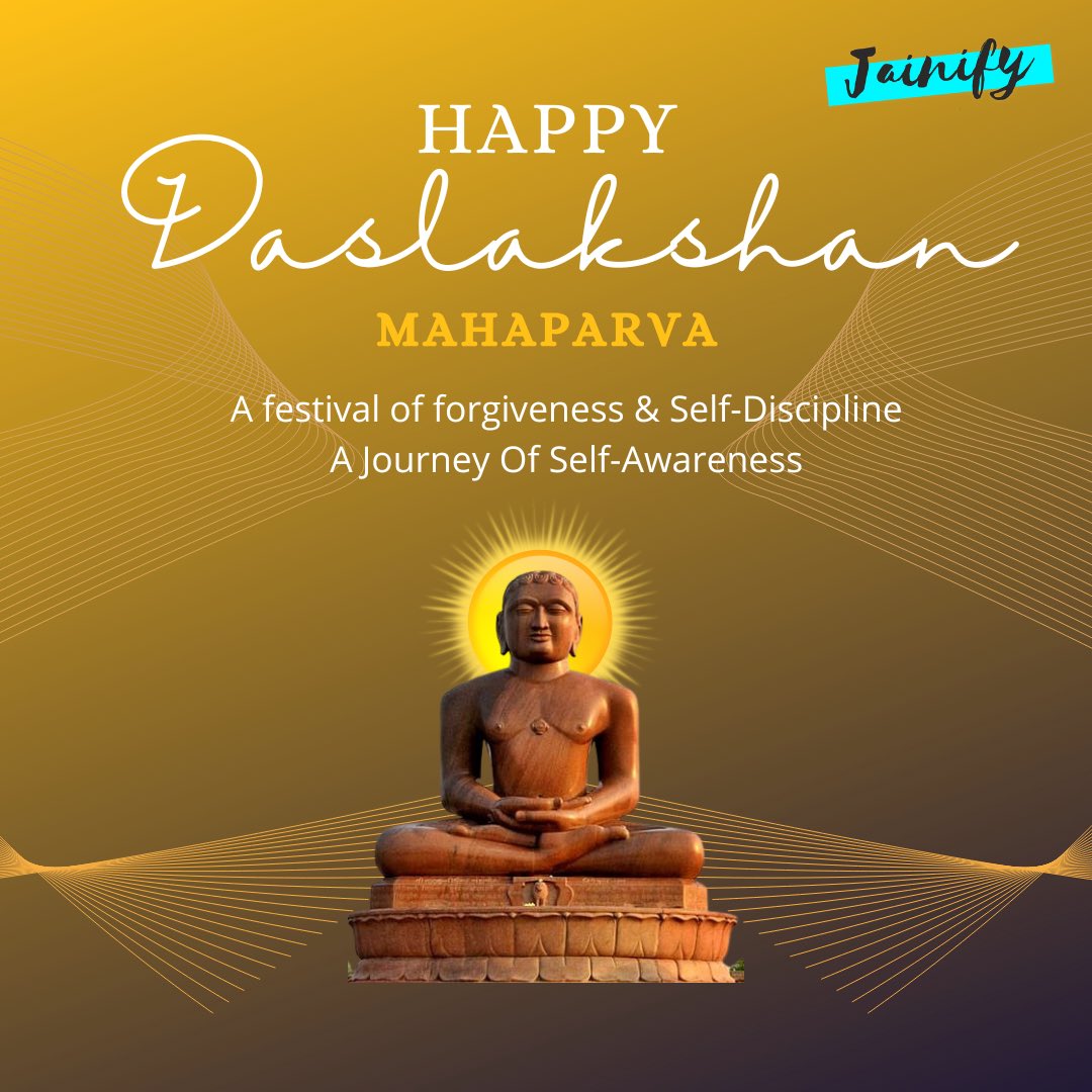 jainifyofficial's tweet photo. Happy Daslakshan Mahaparva! 🙏🏼😇 https://t.co/IsfKfI2tbW