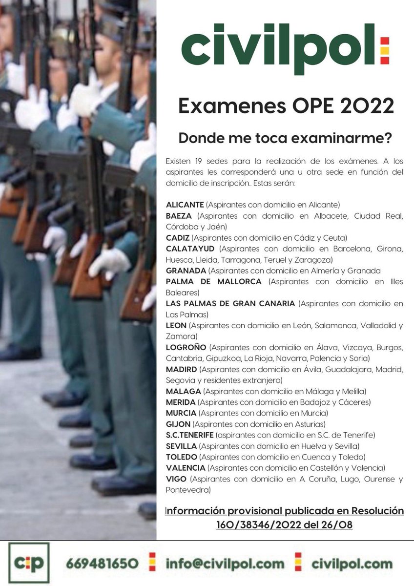 Civilpol_'s tweet photo. ➡️ Datos provisionales
#GuardiaCivil #civilpol #Aporla129 #Aporla128 #formaciononline #oposicionesguardiacivil #oposita062 #opositandoguardiacivil #oposicionguardiacivil #128promocion #roadtobaeza #unsueñoverde #opositoresgc #ingresogc #corazonverde #opositoresguardiacivil https://t.co/Ih2898Yx0T