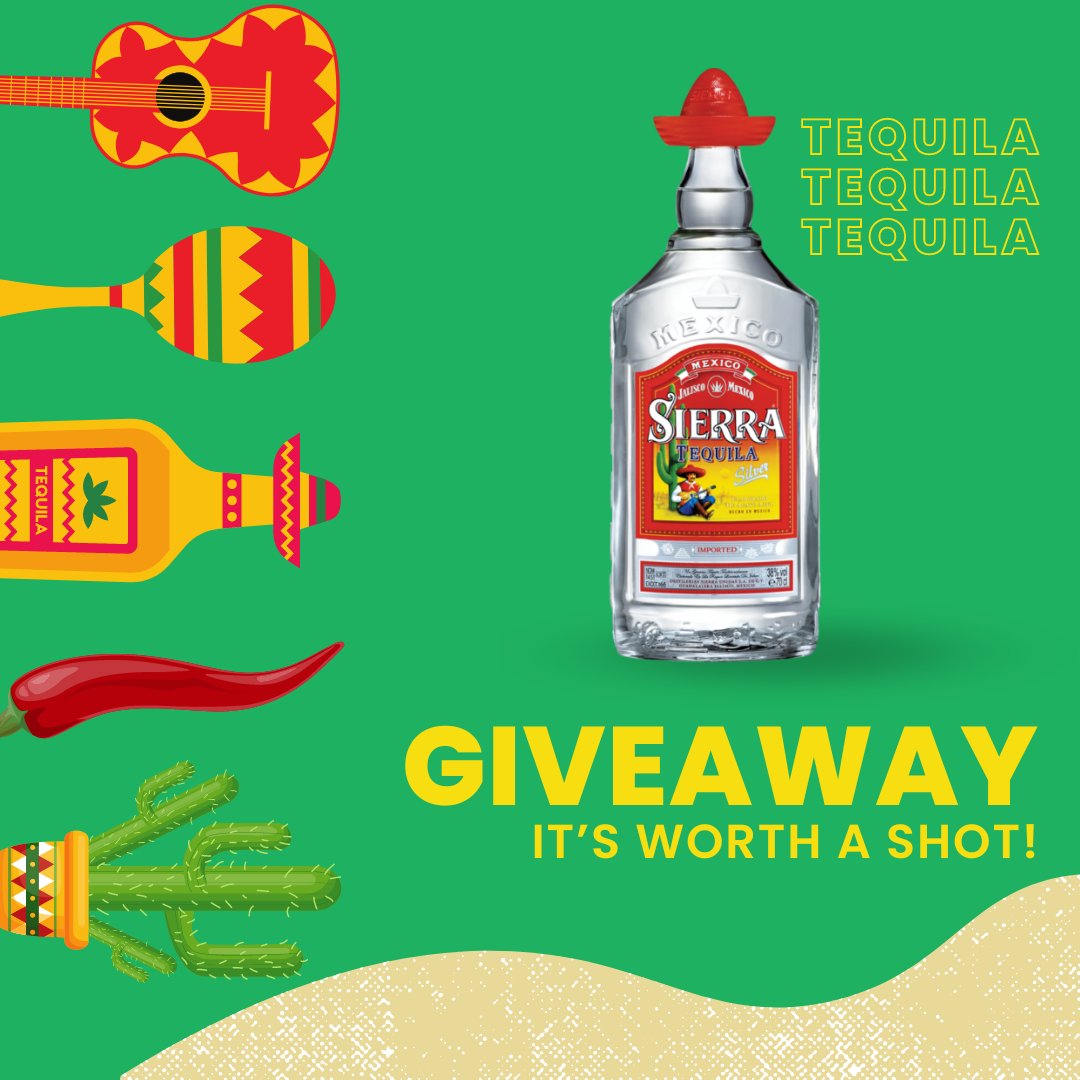 stagweb's tweet photo. WIN TEQUILA!!
Tell us your best hangover cures!
How to enter 👇
Ends 30th September👌
Follow us
Like & retweet this post
Tag your friends and reply with your best hangover cures (1 tag & 1 hangover cure = 1 entry)
Add #StagWebComp
Enter on FB & IG
#giveaway https://t.co/08mwxUQYl3