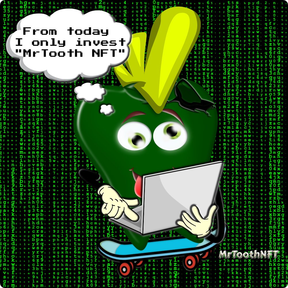 MrToothNFT's tweet photo. @cryptoBILLnfts We are starting a large business project supplemented with the NFT collection.
We are moving soon!
Follow the official Twitter profile and retweet
Become part of an international project https://t.co/fJxZ5Cndak