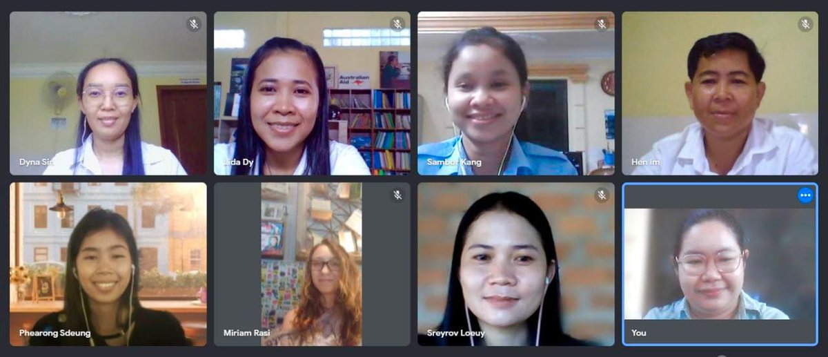SeeBeyondBorder's tweet photo. We were delighted to have the Executive director at Banteay Srei,Sdeung Phearong talk to our changemakers about her ambitious and challenging journey to become a leader. Her inspiring stories ignited changemakers belief in pursuing careers in leadership themselves. @dfat  #ANCP https://t.co/wkGbiXM7Ud
