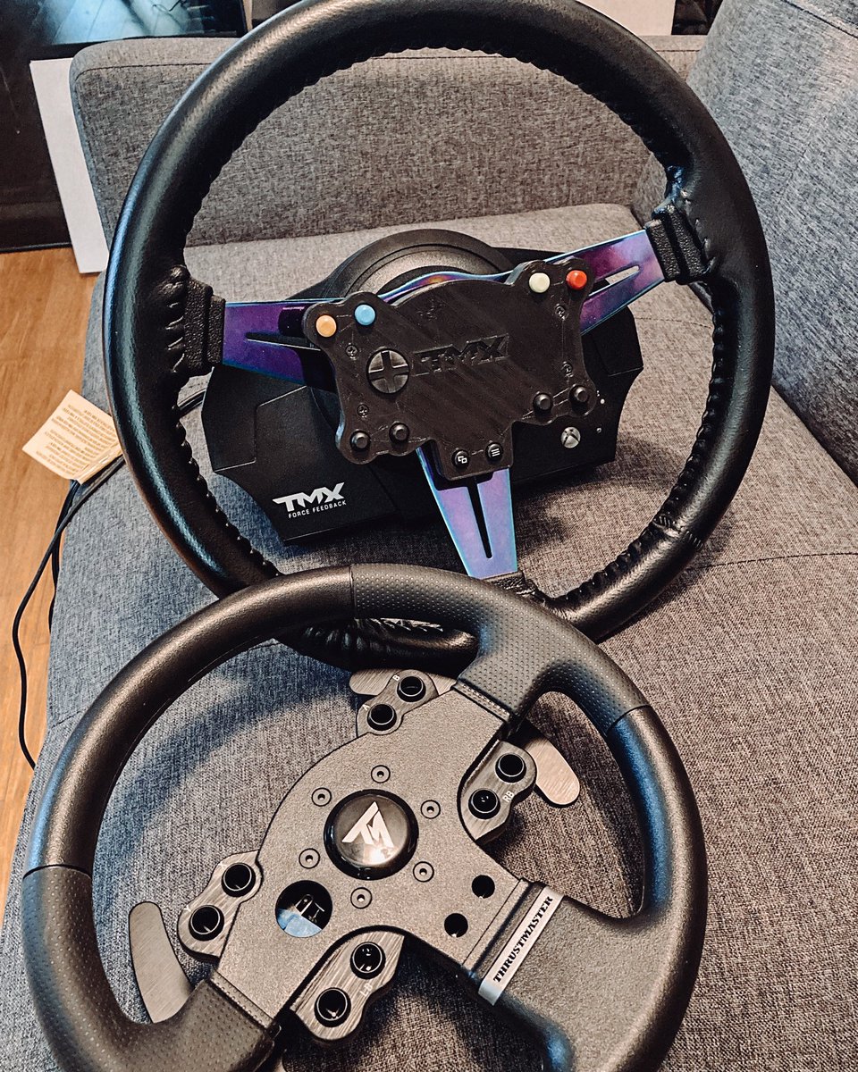 I don’t mind modifying to get what I want. Voiding warranties is living life on the edge! #simracing #thrustmaster