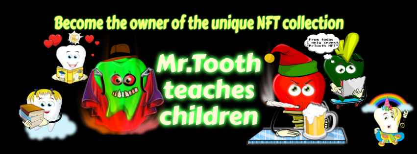 MrToothNFT's tweet photo. We are starting a large business project supplemented with the NFT collection.
We are moving soon!
Follow the official Twitter profile and retweet
Become part of an international project https://t.co/nDbOTQluIH
