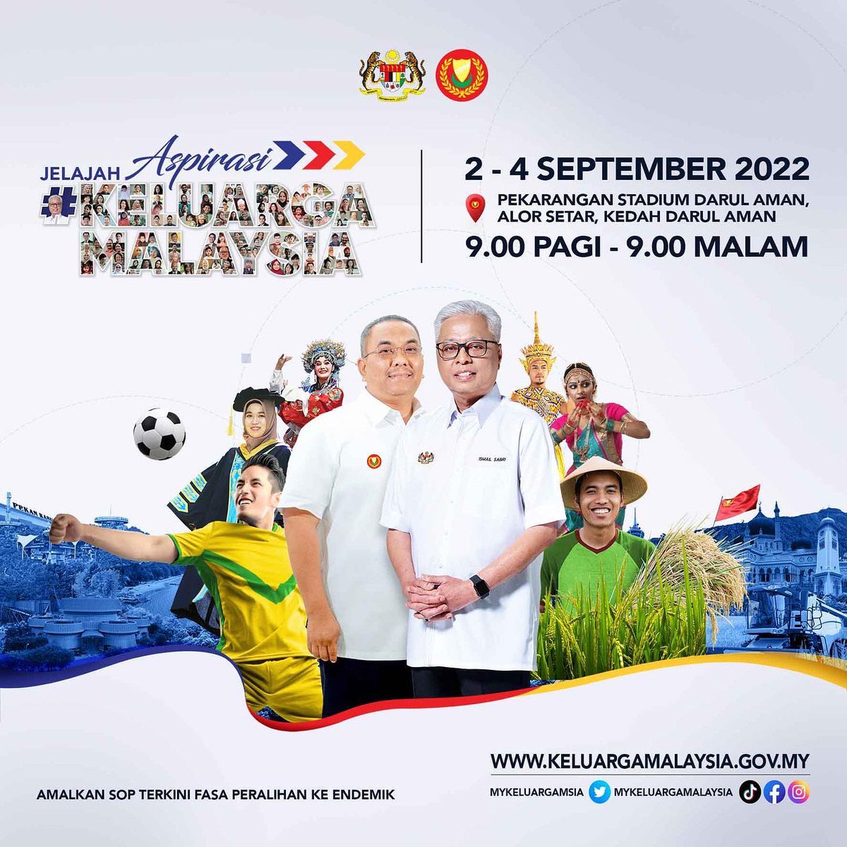 AADKMalaysia's tweet photo. JOM PAKAT MAI JAKM KEDAH
Jangan lupa pakat mai singgah Bas Pameran Bergerak Agensi Antidadah Kebangsaan (AADK) dan booth jualan produk Pusat Pemulihan Penagihan Narkotik (PUSPEN) AADK di Pekarangan Stadium Darul Aman, Alor Setar, Kedah. https://t.co/yteHTvIko3
