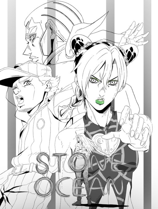 「JoJo no Kimyou na Bouken STONE OCEAN」2nd cour episodes from 13~24 now available on NETFLIX!!

This time i have participated in just 3 episodes 13,14 and 23!

On episode 23 i did my first ever job as Animation Director, i was in charge of A part from the episode>>

1/2 