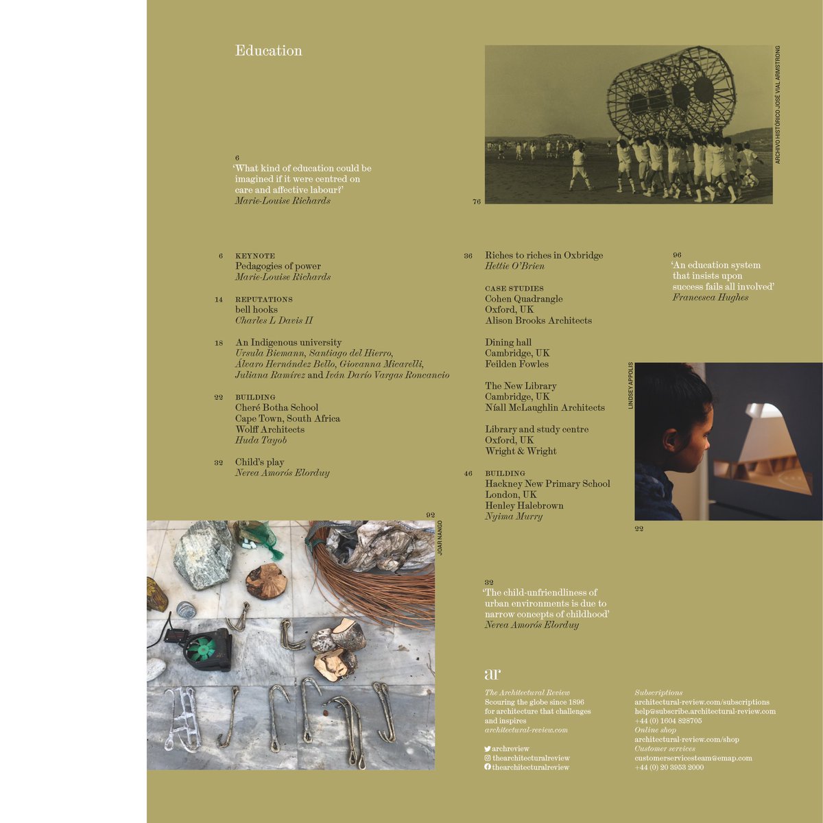 manonmollard's tweet image. As architecture schools around the world are looking to decolonise and decarbonise their curricula, we hold onto bell hooks’ beliefs that teaching should ‘enable transgressions’ and ‘education is the practice of freedom’ 🗯 the AR Education issue is here architectural-review.com/magazines/ar-s…