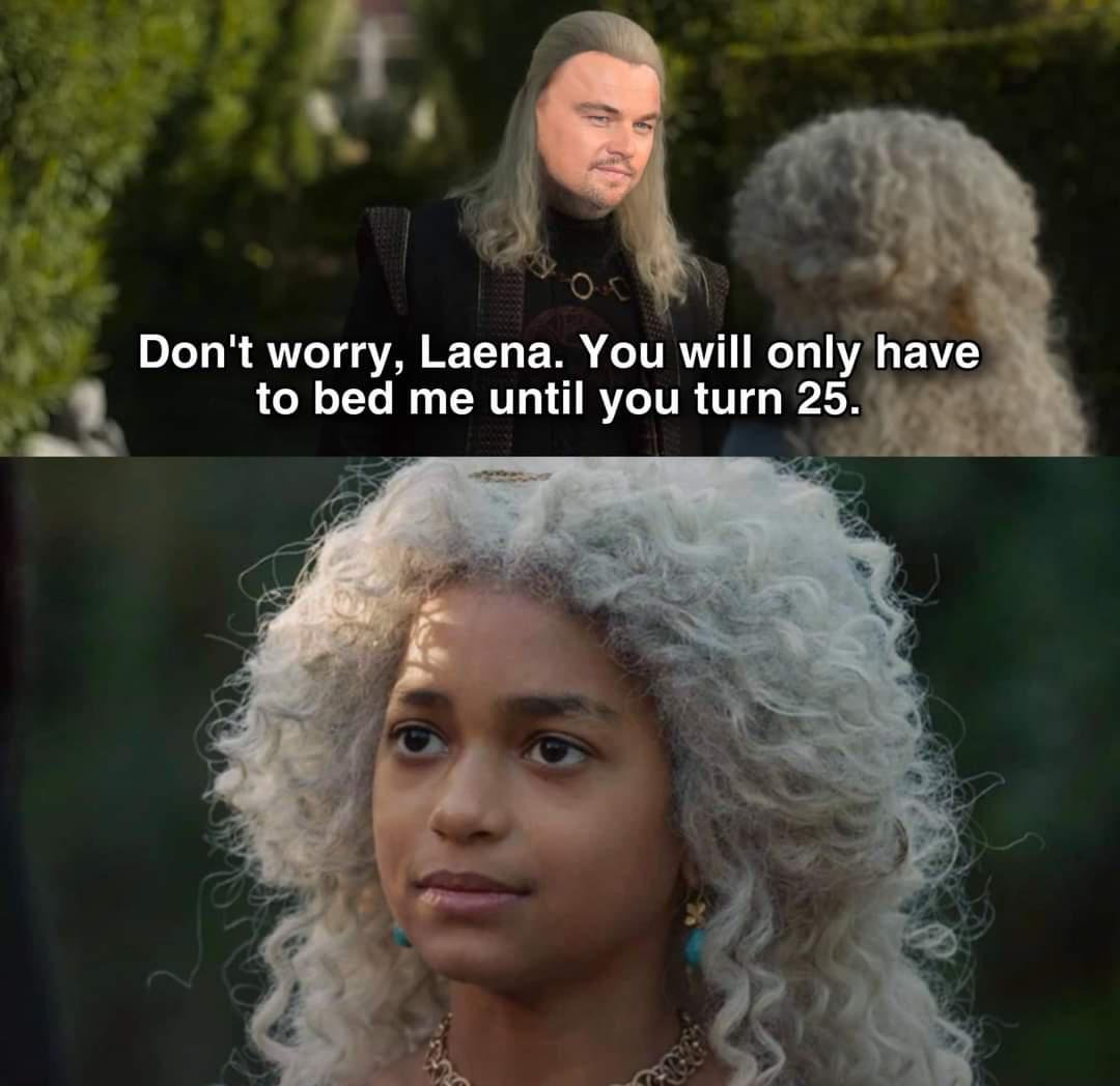 FreeFolkMemes's tweet photo. It'll be over soon 

#HouseOfTheDragon 

via u/nadiacartel https://t.co/Hv1Ok83UM6