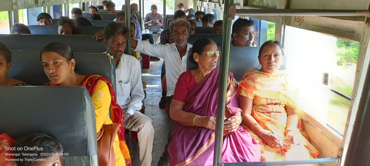 Dm_JGTL's tweet photo. Good morning madam/sir.
Travelled on route MHBD to narsampet in view of Bus day https://t.co/GkRCzfNGW4
